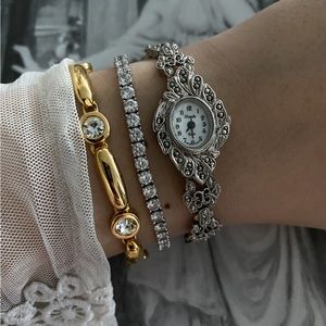 Vintage Xanadu Silver Watch